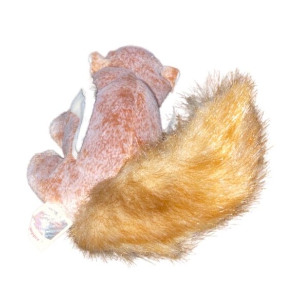 Ty Beanie Baby Chipper Squirrel Plush Toy 1999 Retired Brown With Black Stripe - Picture 3 of 7